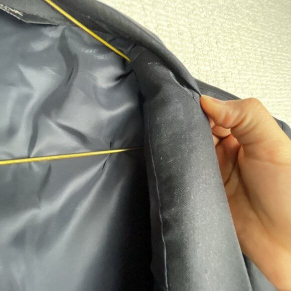 Jos. A. Bank Butt Traveler Mens 50R Dark Blue Wool Blazer Sport Coat Jacket Read - Picture 10 of 16